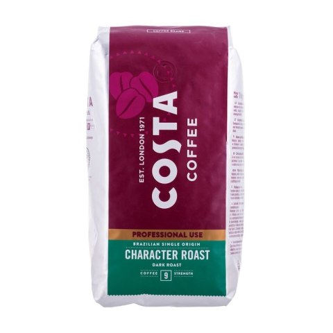 COSTA PROFESSIONAL 1KG BRAZILIAN SINGLE ORIGIN KAWA ZIARNISTA Costa Coffee