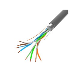 LANBERG KABEL LAN FTP 100MB/S 305M DRUT CCA SZARY Lanberg