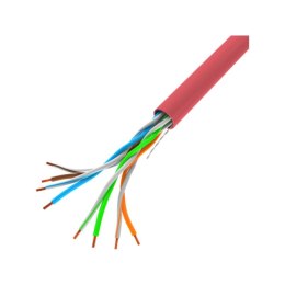 LANBERG KABEL LAN UTP 100MB/S 305M DRUT CCA CZERWONY Lanberg