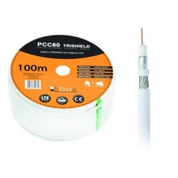 LIBOX KABEL KONCENTRYCZNY PCC80 ŻYŁA 0,8MM CU 100M Libox