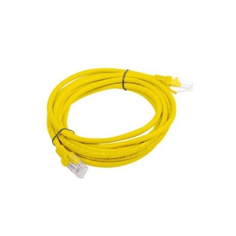 PATCHCORD KAT.5E UTP 3M ŻÓŁTY FLUKE PASSED LANBERG 10-PACK Lanberg
