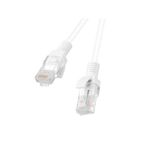 PATCHCORD KAT.6 UTP 3M BIAŁY FLUKE PASSED LANBERG 10-PACK Lanberg