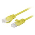 PATCHCORD KAT.6 UTP 3M ŻÓŁTY FLUKE PASSED LANBERG 10-PACK Lanberg