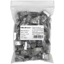 QOLTEC WTYK ZŁĄCZE MODULARNE RJ45 | CAT6 | FTP | 100SZT Qoltec