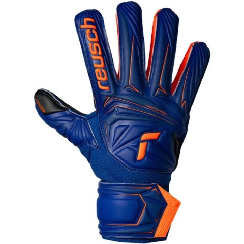 Rękawice Reusch Attrakt Infinity Finger Support Junior 56 72 710 4127 Reusch