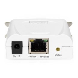 Serwer druku 1x port równoległy (Centr. 36) / RJ45 DIGITUS