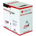 TECHLY SKRĘTKA U/UTP CAT6 LINKA 305M CCA SZARA ITP TECHly