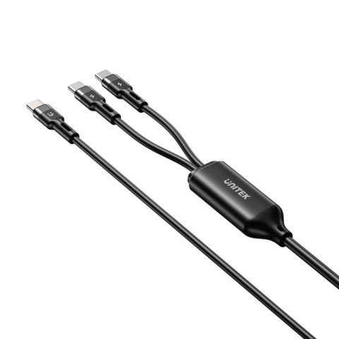 UNITEK KABEL USB-C 2W1 PD 100W SILIKON 1,8M Unitek