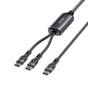 UNITEK KABEL USB-C 2W1 PD 100W SILIKON 1,8M Unitek
