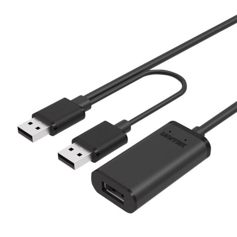 UNITEK WZMACNIACZ SYGNAŁU USB 2.0, 10M, PREMIUM Unitek