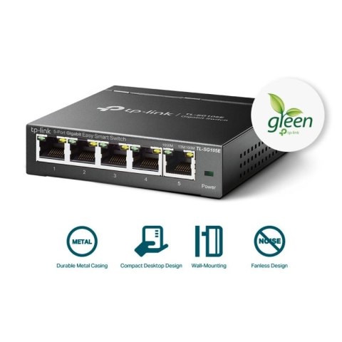 Switch TP-LINK TL-SG105E (5x 10/100/1000Mbps) TP-LINK