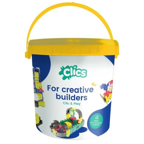 Klocki konstrukcyjne CLICS - Zestaw 275 el. (10w1) CLICS