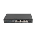 LANBERG SWITCH RACK 19" 16X 100MB POE+/2X COMBO GIGABIT 250W NIEZARZĄDZALNY RSFE-16P-2C-250 Lanberg