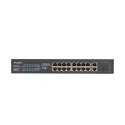 LANBERG SWITCH RACK 19" 16X 100MB POE+/2X COMBO GIGABIT 250W NIEZARZĄDZALNY RSFE-16P-2C-250 Lanberg