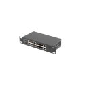 LANBERG SWITCH RSGE-16 RACK 10"/19" (16-PORT, 1GB) Lanberg