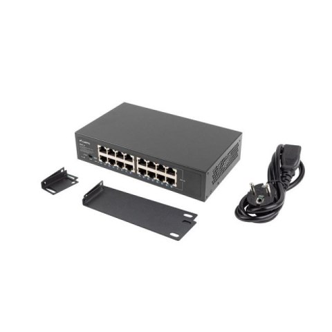 LANBERG SWITCH RSGE-16 RACK 10"/19" (16-PORT, 1GB) Lanberg