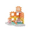 MARIOINEX Klocki Mini Waffle City Stacja paliw, 148 elementów Marioinex
