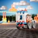 MARIOINEX Klocki Mini Waffle City Stacja paliw, 148 elementów Marioinex