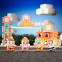 MARIOINEX Klocki Mini Waffle City Stacja paliw, 148 elementów Marioinex