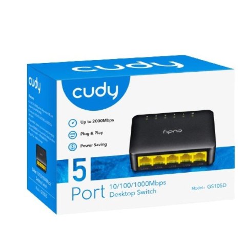 Switch CUDY GS105D 5-Port 10/100/1000 CUDY
