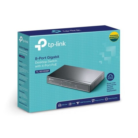 Switch TP-LINK TL-SG1008P (8x 10/100/1000Mbps) TP-LINK