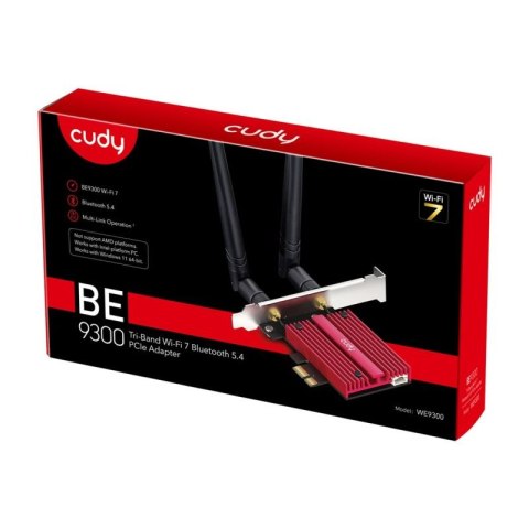 CUDY WE9300 Adapter BE9300 Wi-Fi 7 Bluetooth CUDY