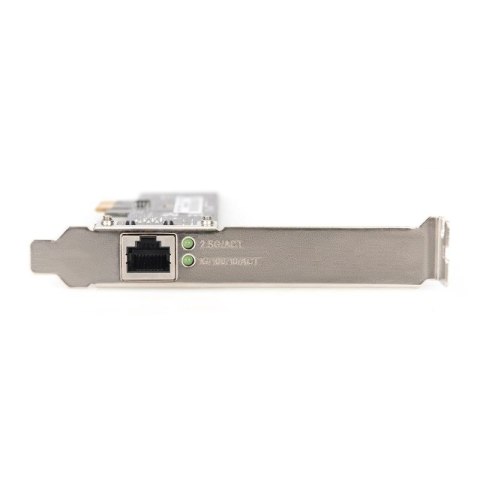 DIGITUS KARTA SIECIOWA PRZEWODOWA PCI EXPRESS 1X RJ45 2.5 GIGABIT ETHERNET 2500MBPS DN-10135 DIGITUS