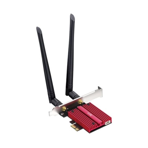 Karta sieciowa CUDY WE3000S AX5400 Wi-Fi 6 + BT 5.2 Intel AX210 Radiator PCIe CUDY