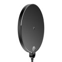 BASEUS ŁADOWARKA INDUKCYJNA LED 15W (CZARNA) Baseus