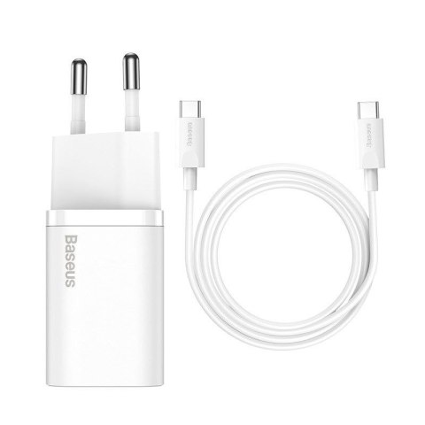 BASEUS ŁADOWARKA SIECIOWA Z KABLEM TZCCSUP-L02 1C Baseus