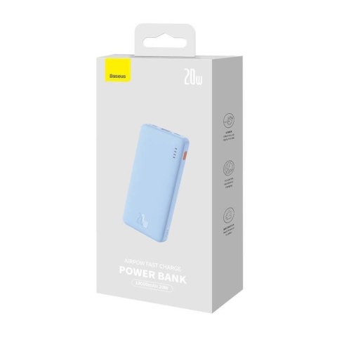 BASEUS POWERBANK AIRPOW 10000MAH 20W (NIEBIESKI) Baseus