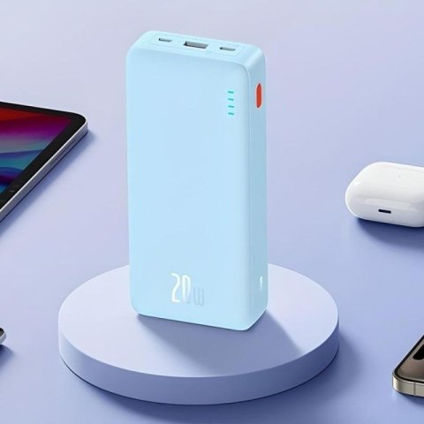 BASEUS POWERBANK AIRPOW 20000MAH 20W (NIEBIESKI) Baseus