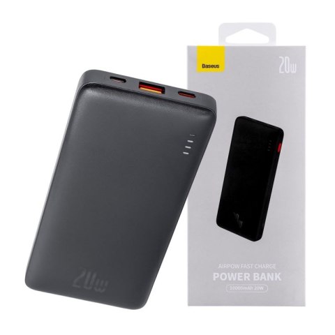 BASUES POWERBANK AIRPOW 10000MAH 20W (CZARNY) Baseus