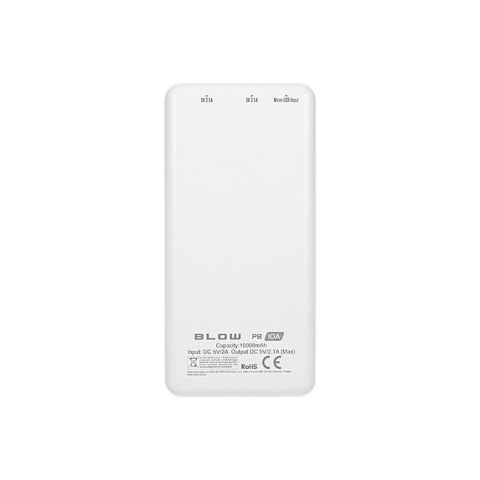 BLOW POWER BANK 10000MAH BIAŁY PB10A BLOW