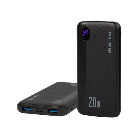 BLOW POWER BANK 10000MAH QC 20W CZARNY PB10B BLOW