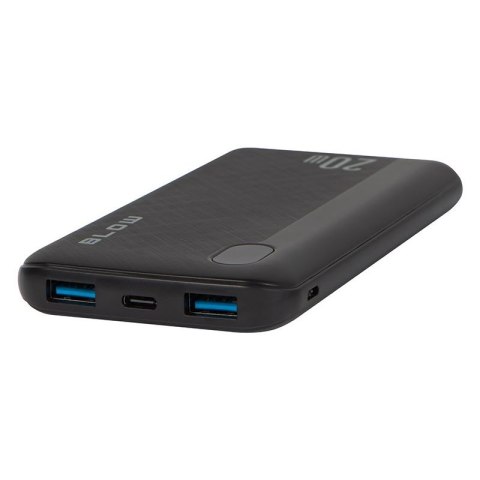 BLOW POWER BANK 10000MAH QC 20W CZARNY PB10B BLOW