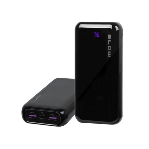 BLOW POWER BANK 20000MAH PD 20W CZARNY PB20F BLOW