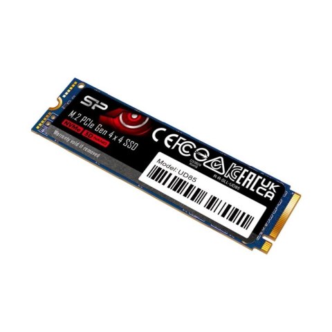Dysk SSD Silicon Power UD85 2TB M.2 PCIe NVMe Gen4x4 NVMe 1.4 3600/2800 MB/s Silicon Power