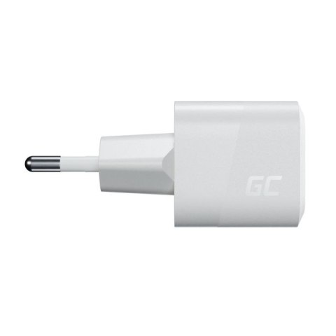 GREEN CELL ŁADOWARKA USB-C GAN GC POWERGAN 33W PD 3.0 QC 3.0 USB-C BIAŁA Green Cell