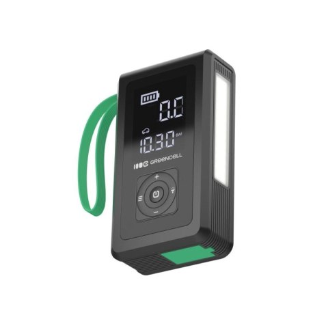 GREEN CELL POWERBANK/BOOSTER/CAR JUMP STARTER/POMPKA POWERBOOST AIR 8000MAH 1000A - Z KOMPRESOREM Starter