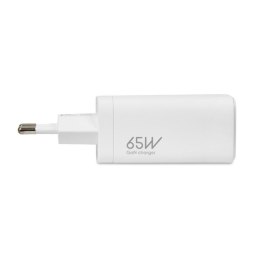 ŁADOWARKA SIECIOWA I-BOX C-65 GAN PD65W KABEL, BIAŁA IBox