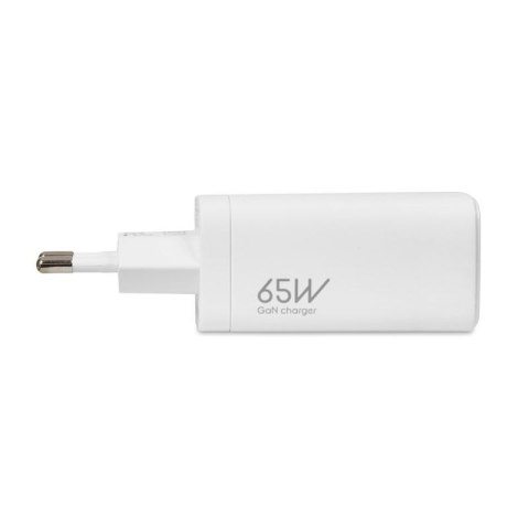 ŁADOWARKA SIECIOWA I-BOX C-65 GAN PD65W KABEL, BIAŁA IBox