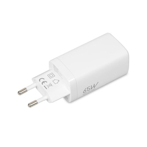 ŁADOWARKA SIECIOWA I-BOX C-65 GAN PD65W KABEL, BIAŁA IBox