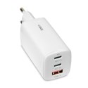ŁADOWARKA SIECIOWA I-BOX C-65 GAN PD65W KABEL, BIAŁA IBox
