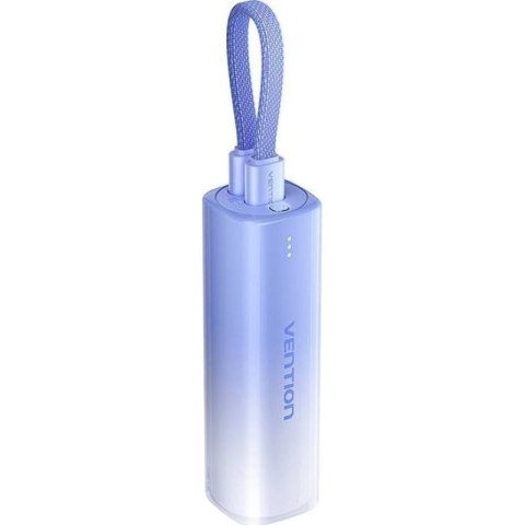 Powerbank Vention 20W PD USB-C Lightning 5000 mAh niebieski gradient Vention