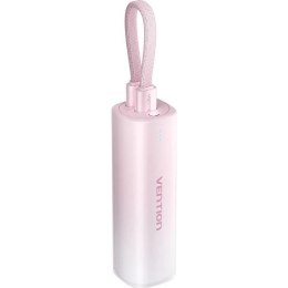 Powerbank Vention 20W PD USB-C Lightning 5000 mAh różowyi gradient Vention