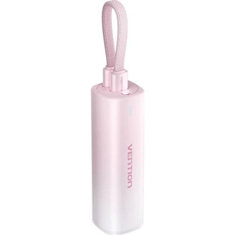Powerbank Vention 20W PD USB-C Lightning 5000 mAh różowyi gradient Vention