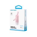 Powerbank Vention 20W PD USB-C Lightning 5000 mAh różowyi gradient Vention