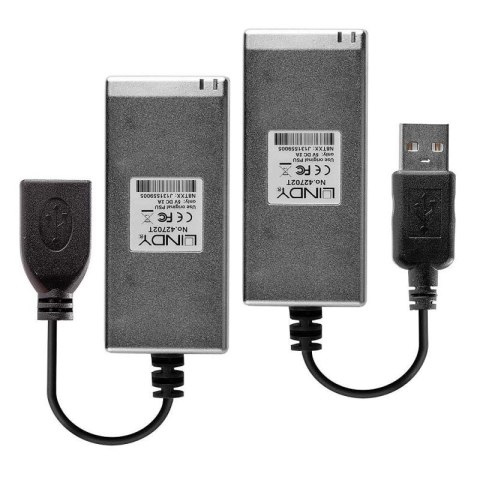 Przedłużenie USB2.0 MM światłowodowy LINDY LINDY