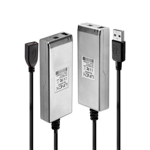 Przedłużenie USB2.0 MM światłowodowy LINDY LINDY